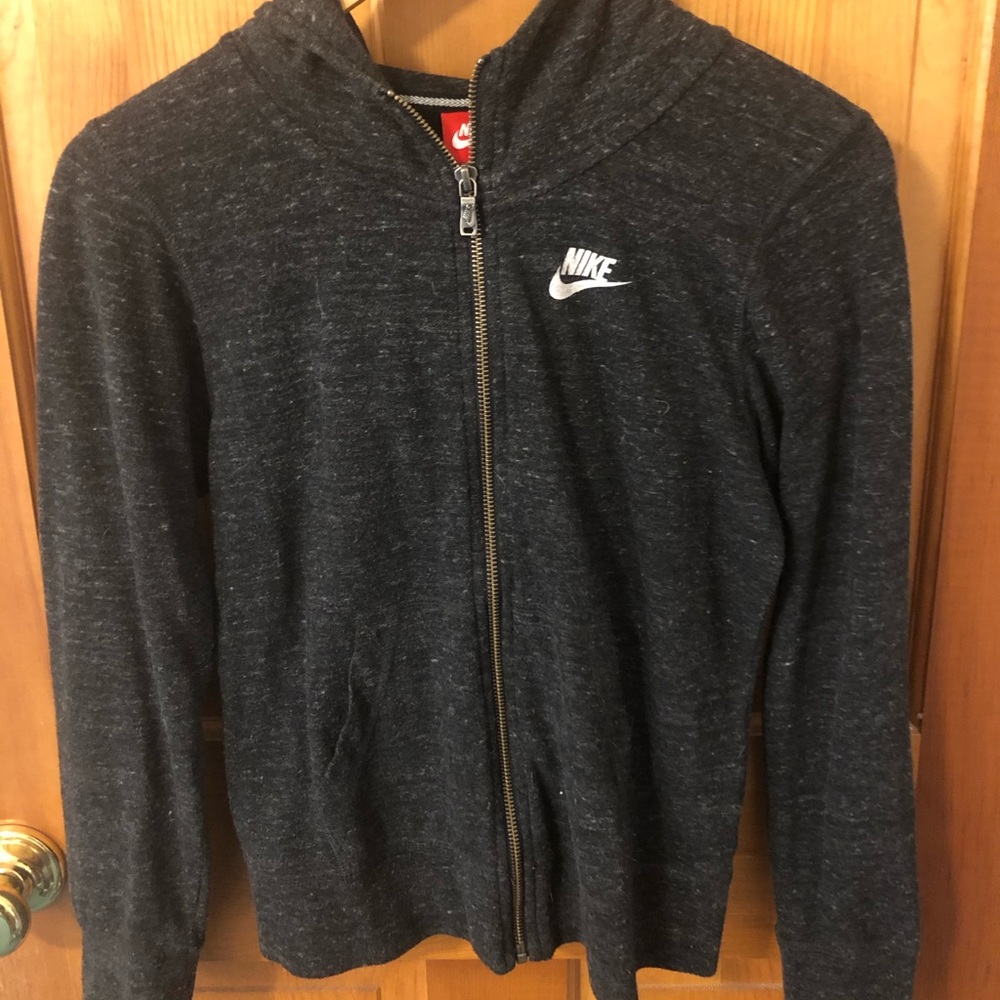Girls Nike zip up sweatshirt